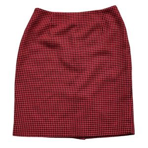 Focus 2000 Vintage High waisted 100% Wool Mini Skirt Size 12 EUC